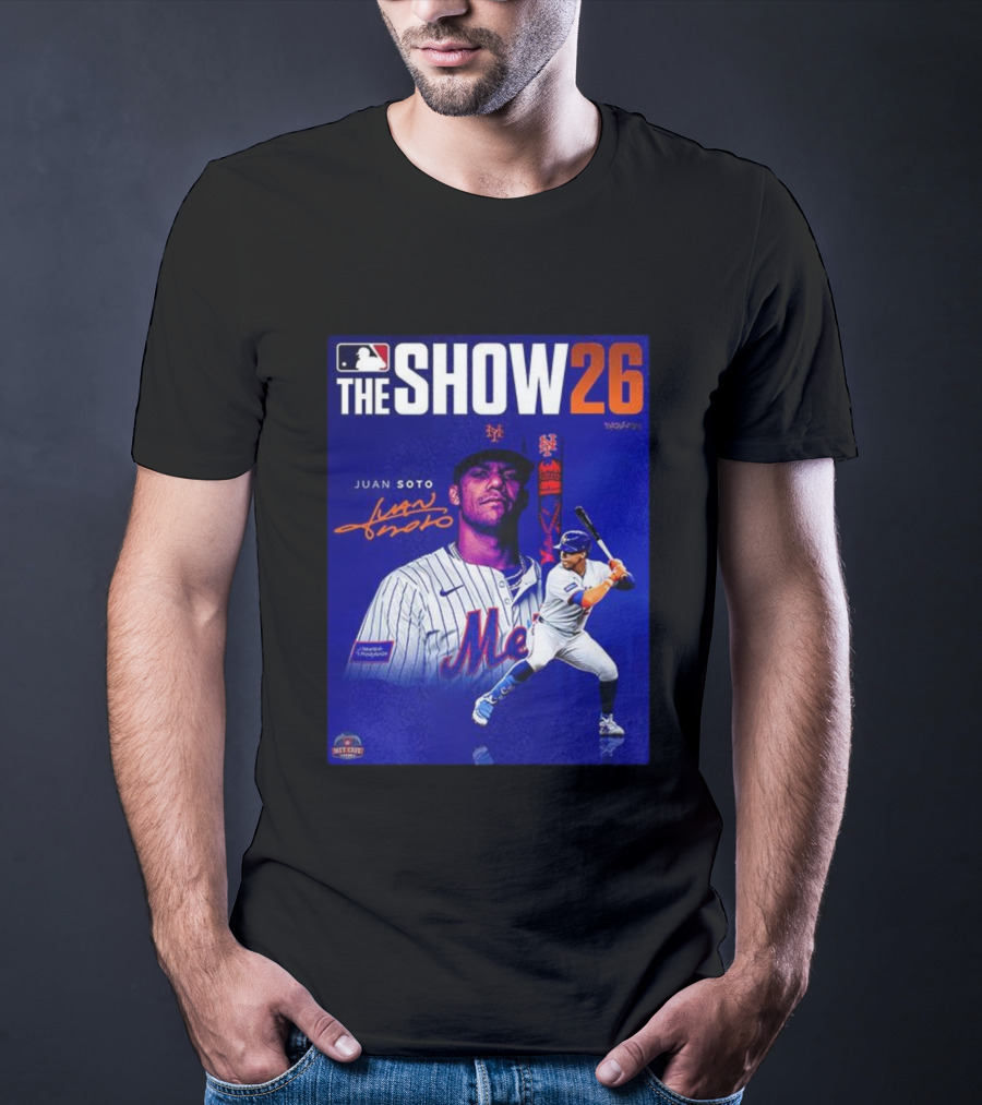 The Show 26 Juan Soto Mets Signature Edition MLB T-Shirt