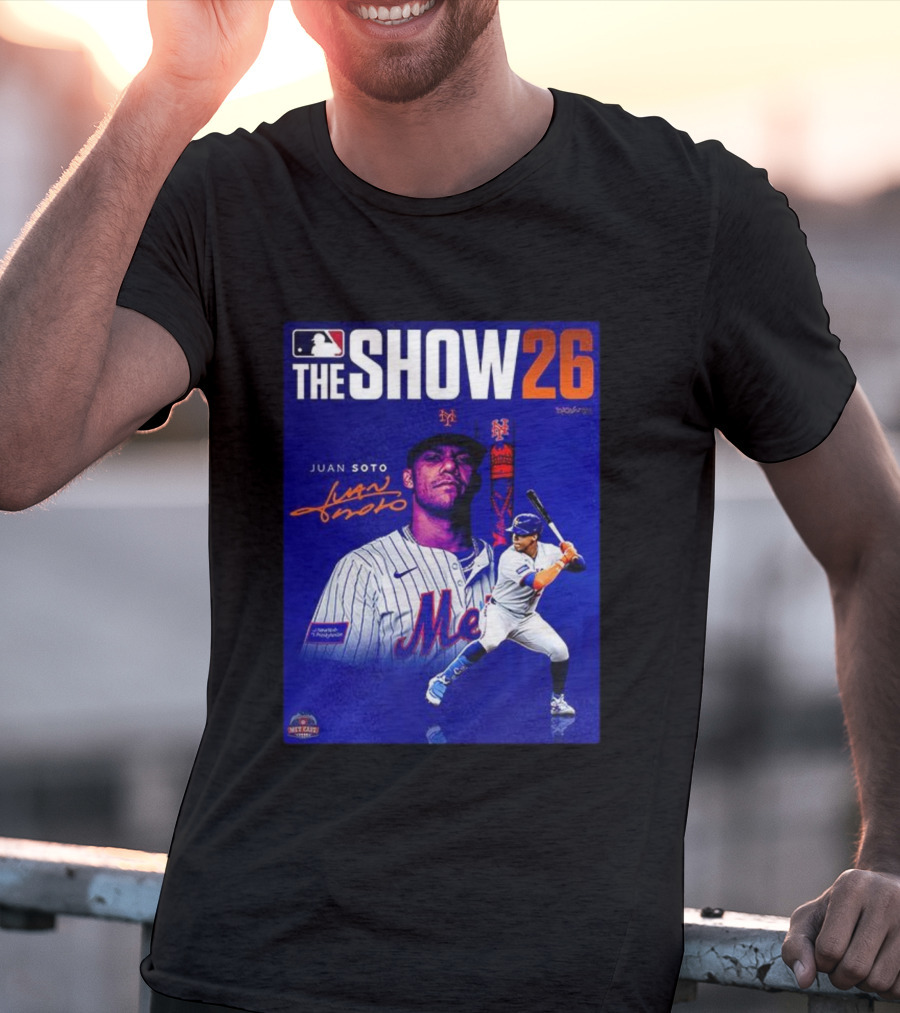 The Show 26 Juan Soto Mets Signature Edition MLB T-Shirt