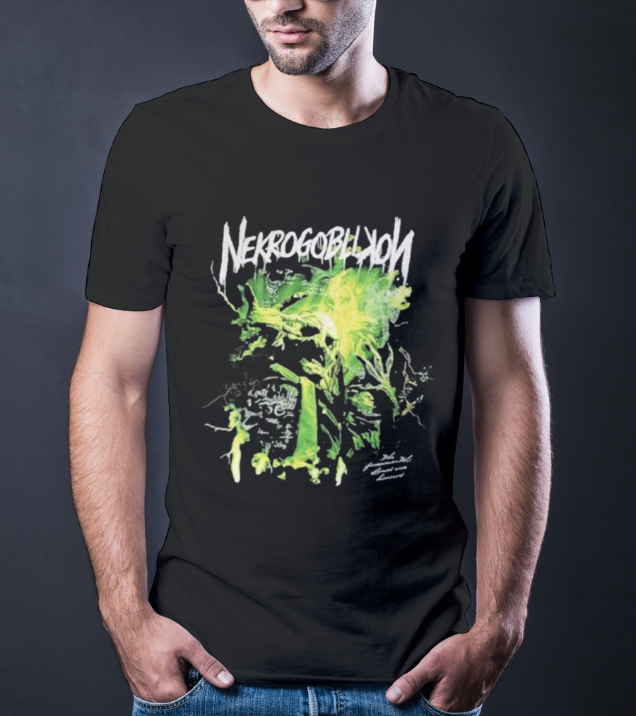 Nekrogoblikon Lightning The Fundamental Slimes And Humours Goblin Art T-Shirt
