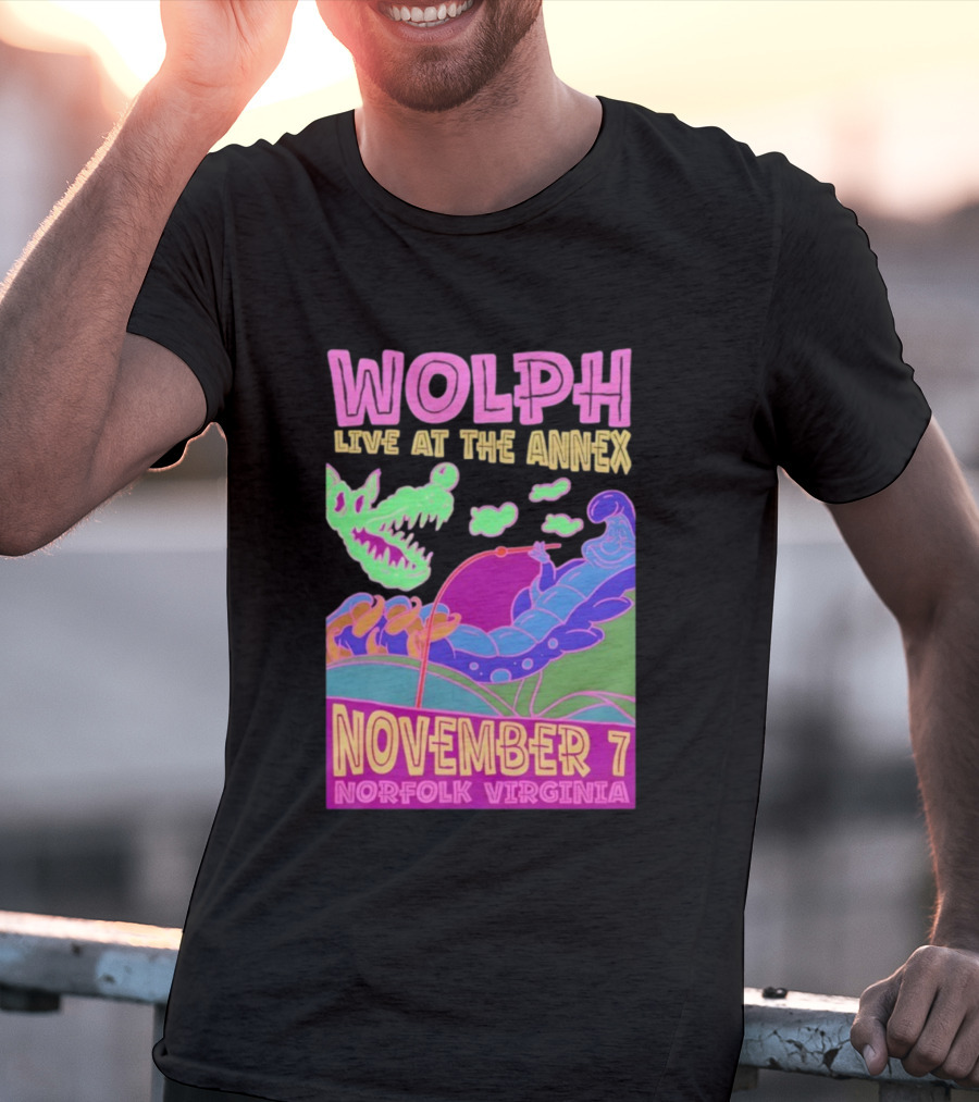 WOLPH Live At The Annex Norfolk Virginia November 7 T-Shirt