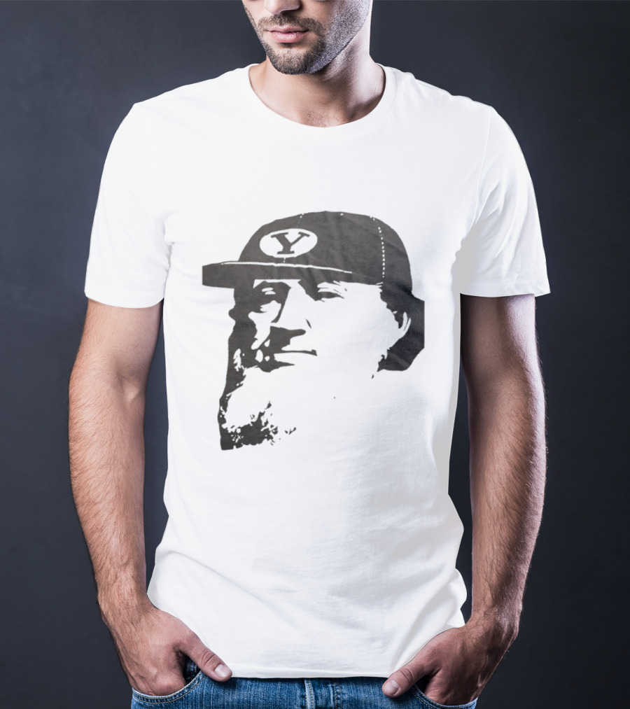 Flat Brim Brigham Young University Y Cougars Hat T-Shirt