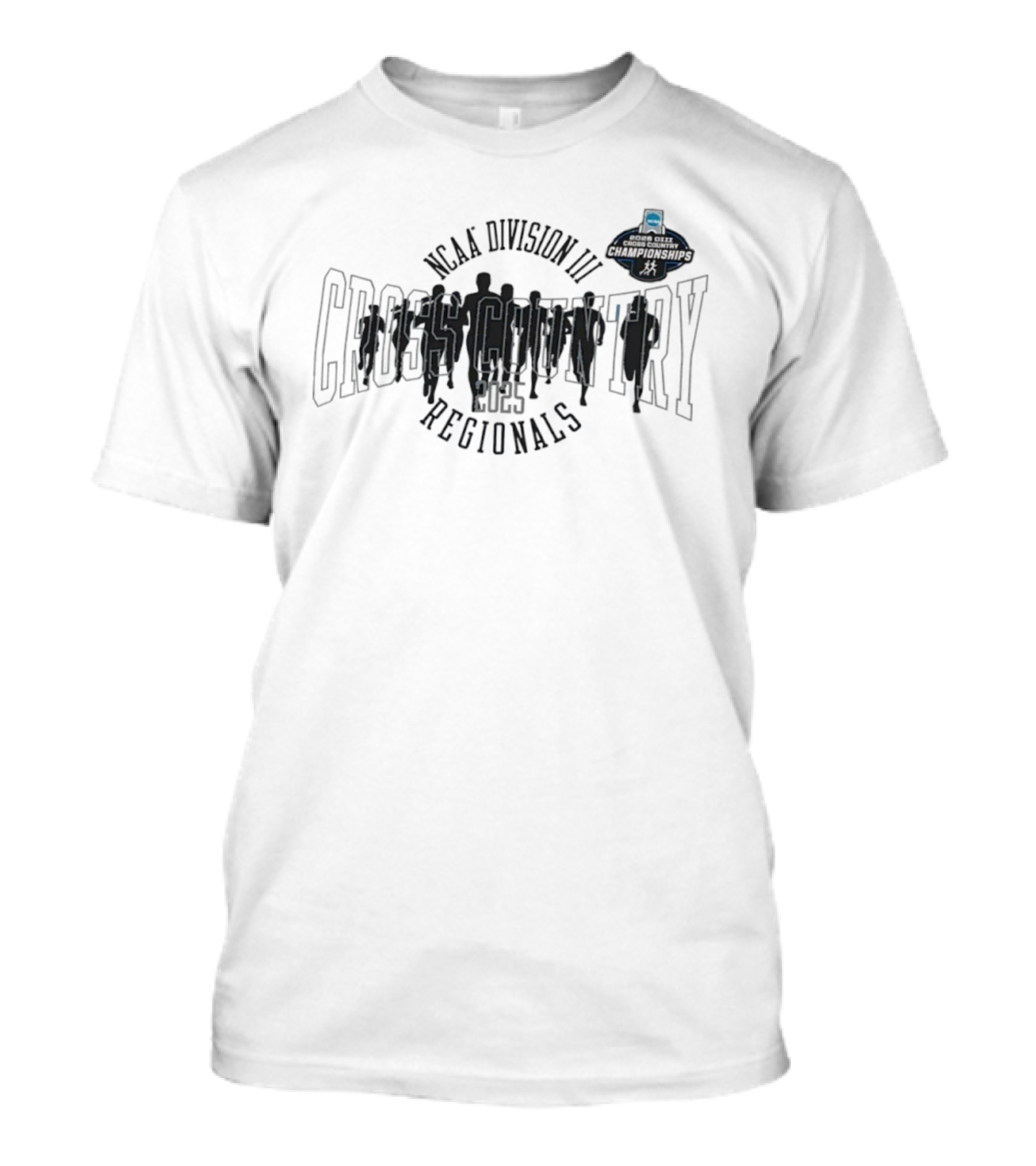 NCAA Division III Cross Country Championships Regionals 2025 T-Shirt