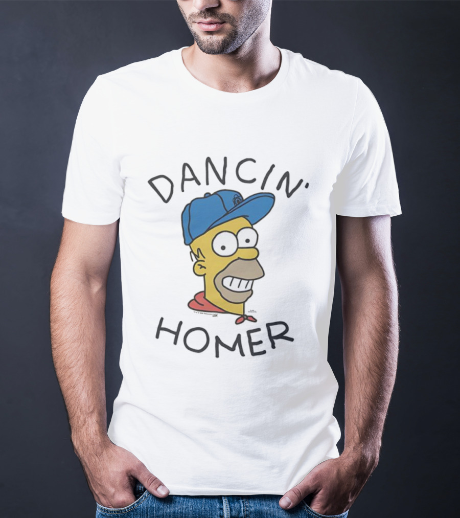 Dancin’ Homer From The Simpson Series Baseball Cap T-Shirt