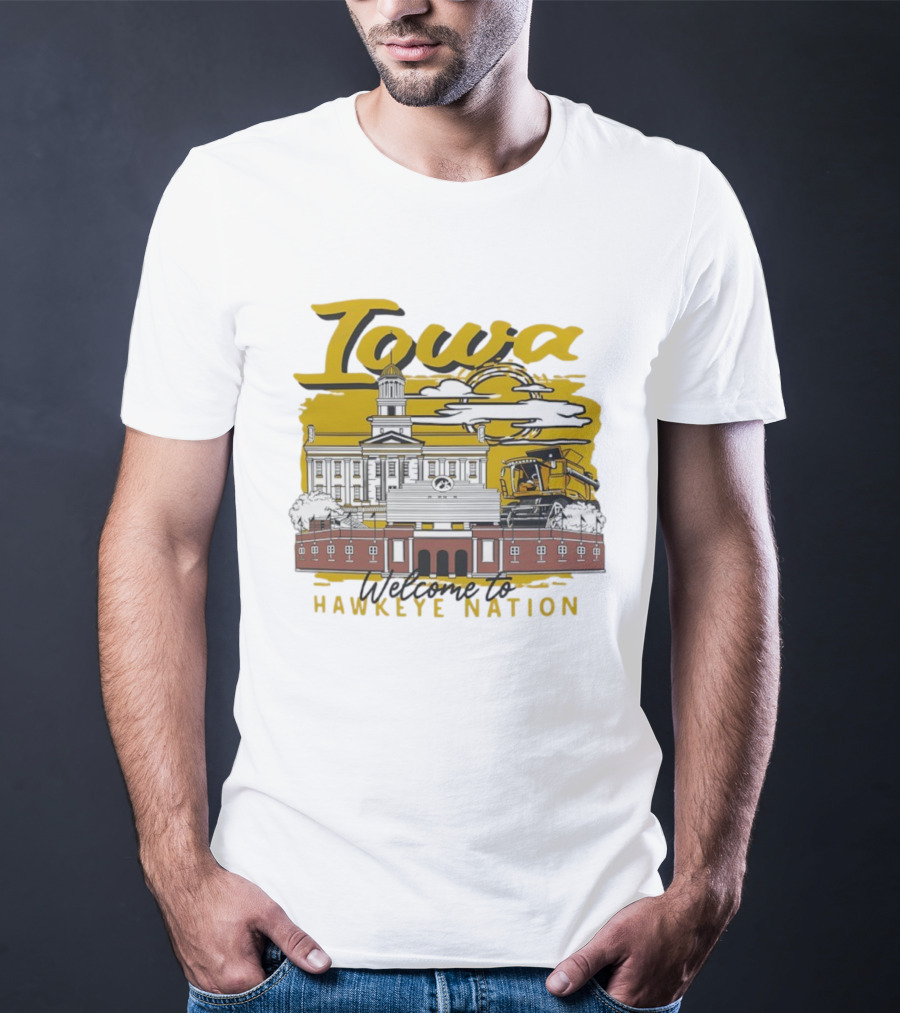 Iowa Welcome To Hawkeye Nation T-Shirt