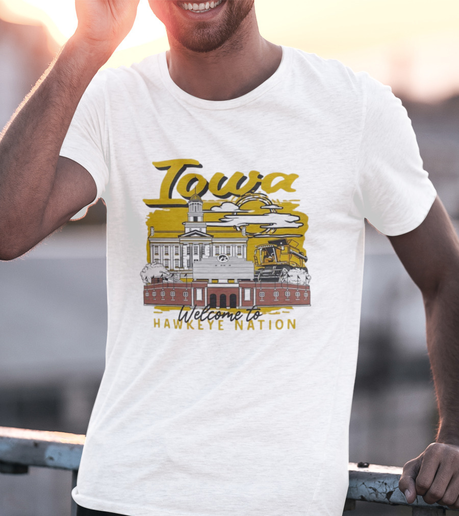 Iowa Welcome To Hawkeye Nation T-Shirt