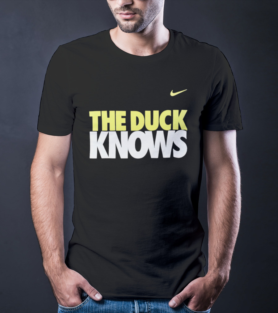 The Duck Knows Oregon Ducks Nike T-Shirt
