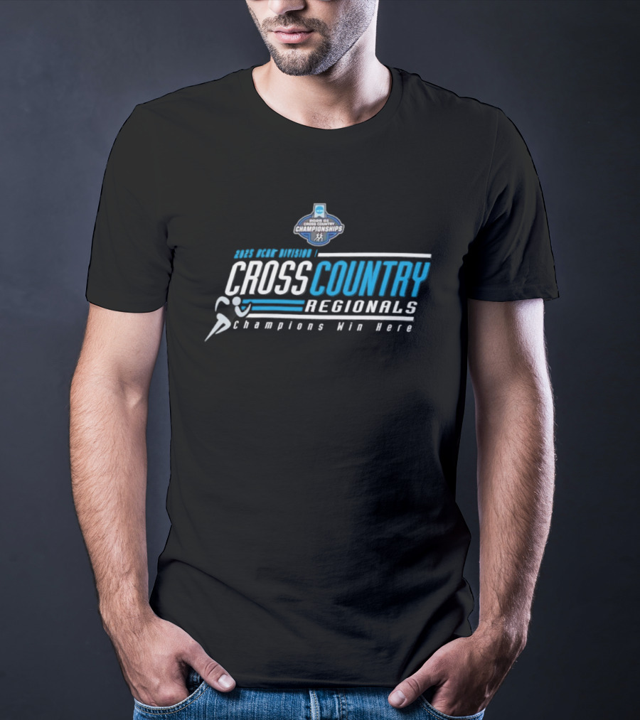 2025 NCAA Division I Cross Country Regionals Champions Win Here T-Shirt