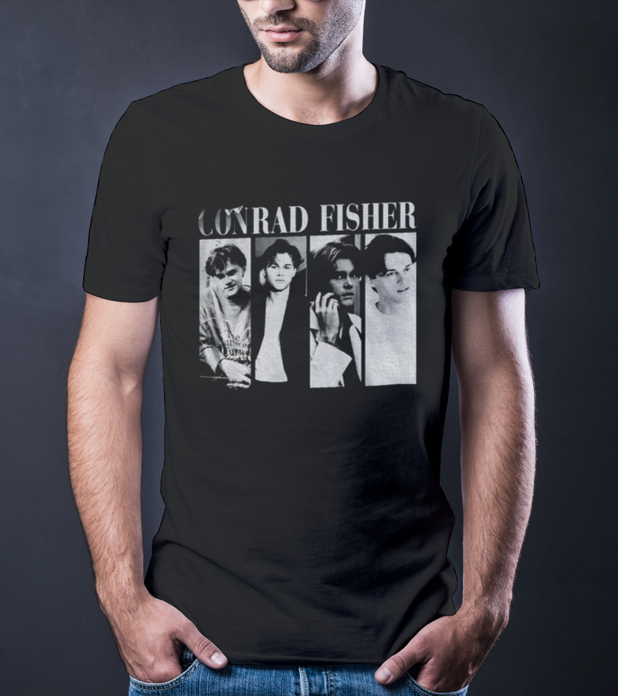 Conrad Fisher Vintage Style 90s Aesthetic T-Shirt