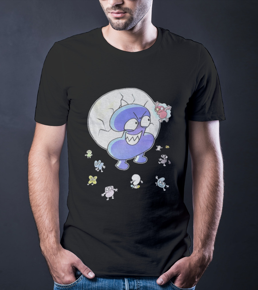 Battle For Dream Island The Power Of Two Characters Animated Scene T-Shirt