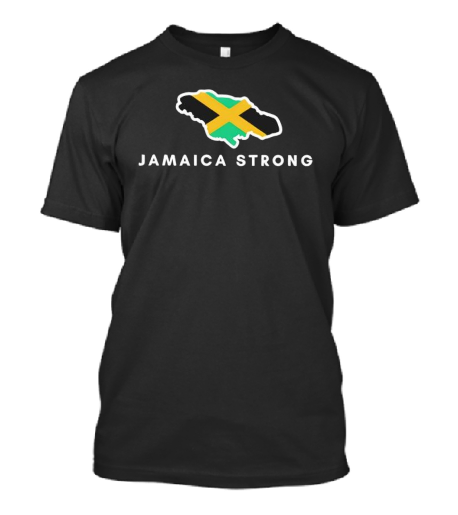 Jamaica Strong Island Flag Resilience T-Shirt