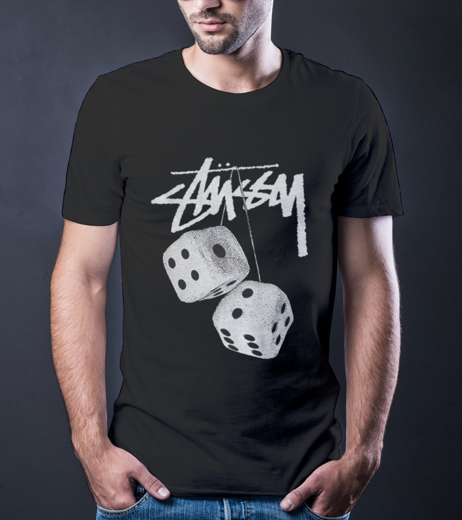 Stussy Hanging Dice Vintage Style T-Shirt