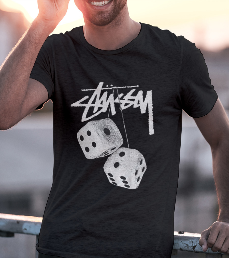 Stussy Hanging Dice Vintage Style T-Shirt