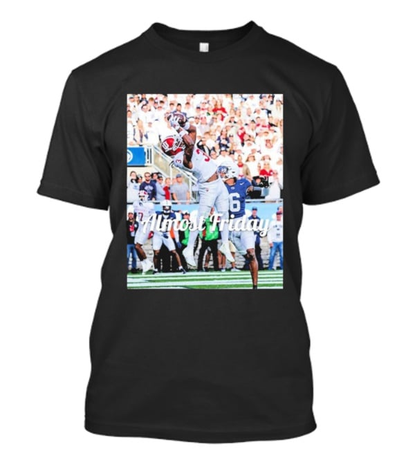 Almost Friday Indiana Hoosiers Football Catch Stadium Crowd T-Shirt