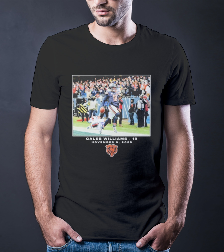 Caleb Williams Chicago Bears NFL Week 10 November 9 2025 T-Shirt