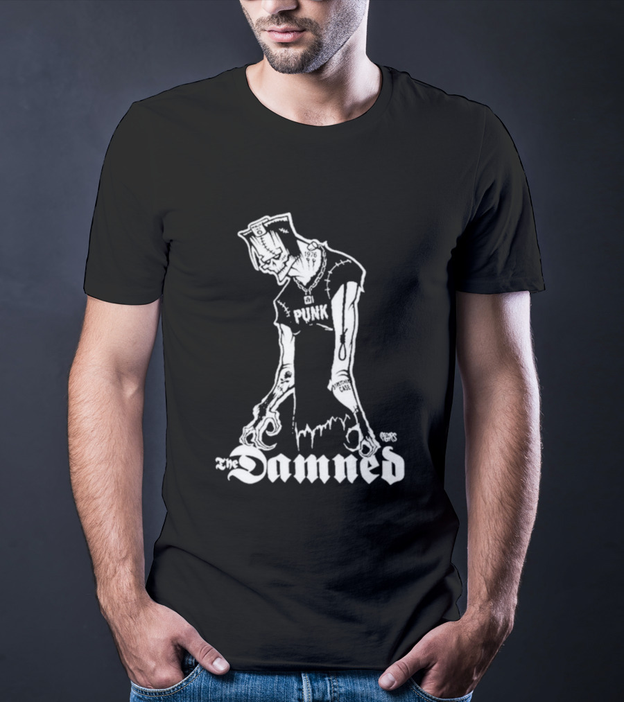 Duff McKagan Punk The Damned Stage Worn Iconic Style T-Shirt