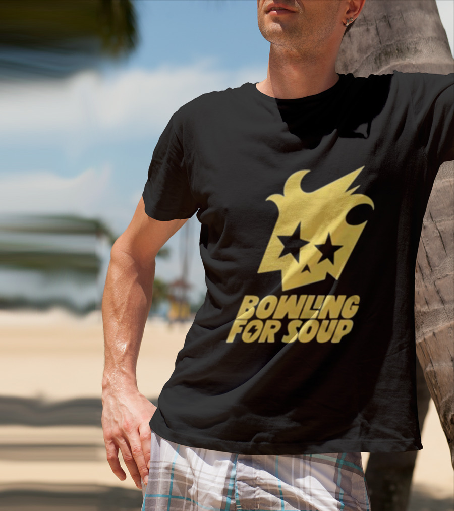 Bowling For Soup Summer Fall Tour 2025 Two Star Logo T-Shirt