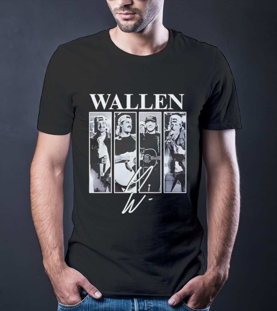 Morgan Wallen Still The Problem Tour 2026 Signature With Multiple Photos T-Shirt