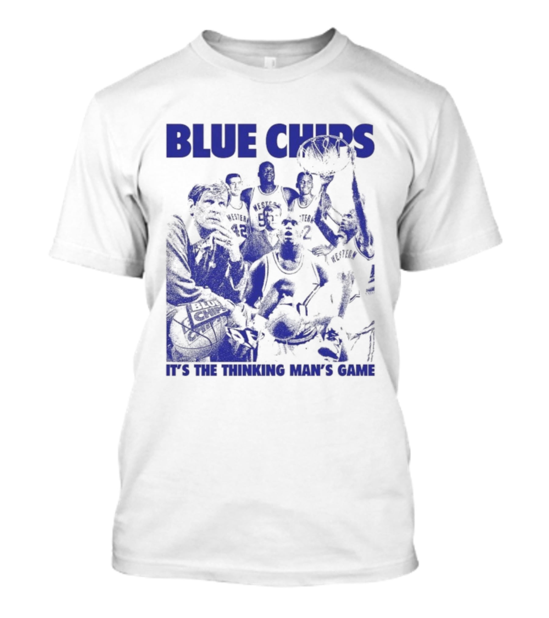 Blue Chips It's The Thinking Man's Game T-Shirt