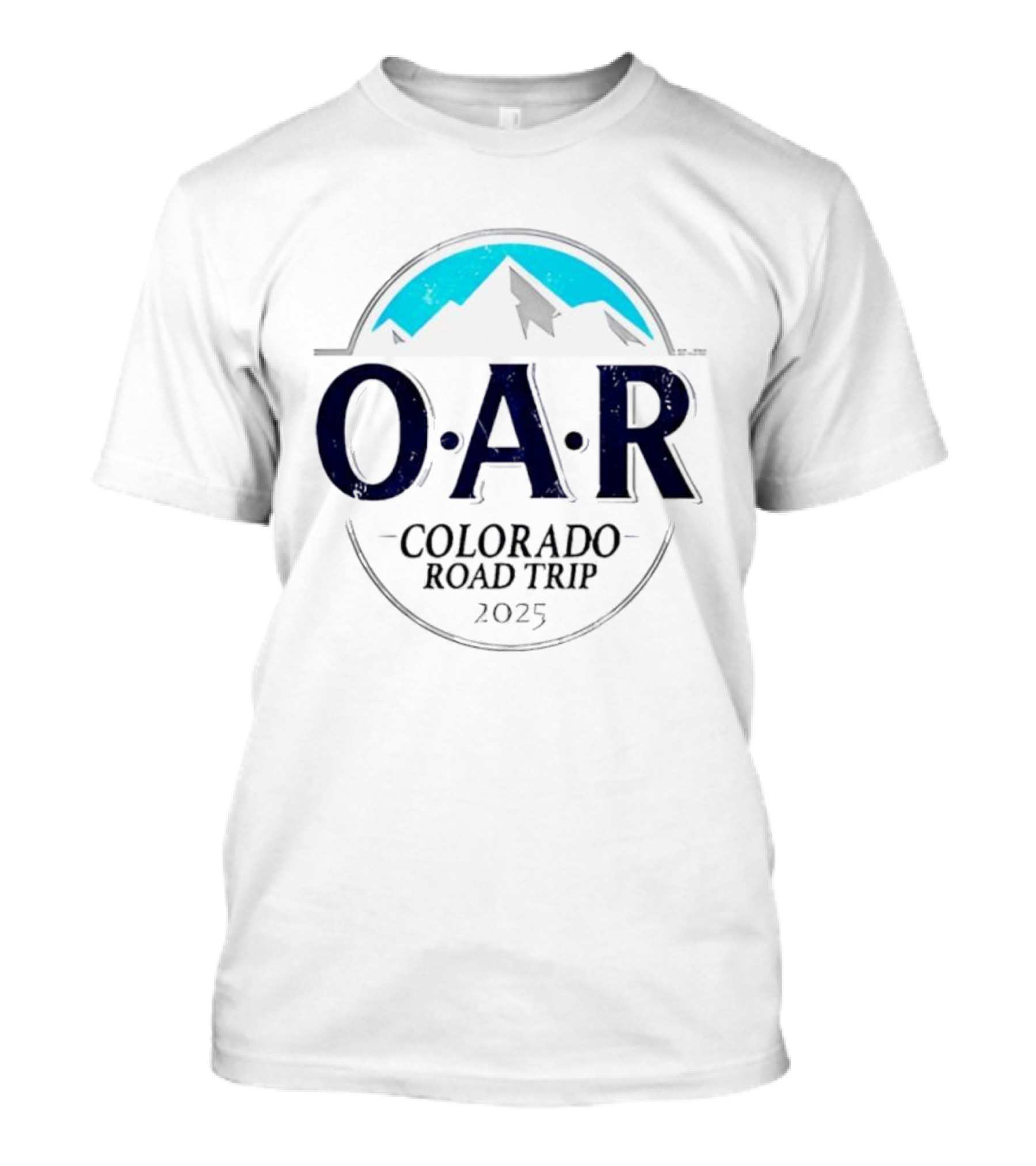O.A.R. 2025 Colorado Road Trip Mountain Adventure T-Shirt