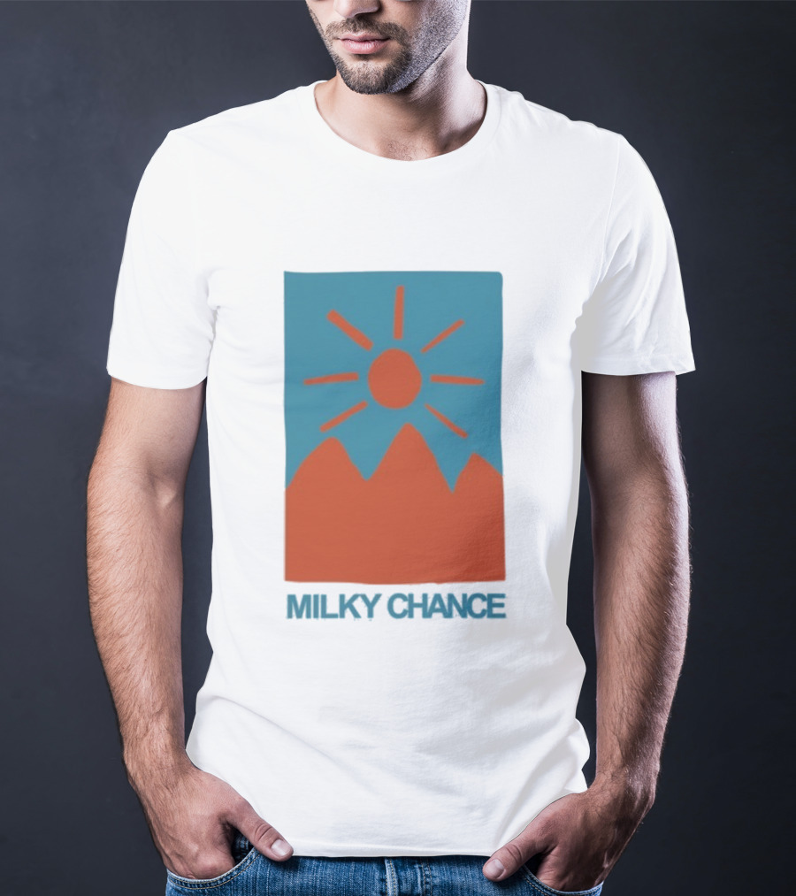 Milky Chance Sun Mountain Illustration T-Shirt