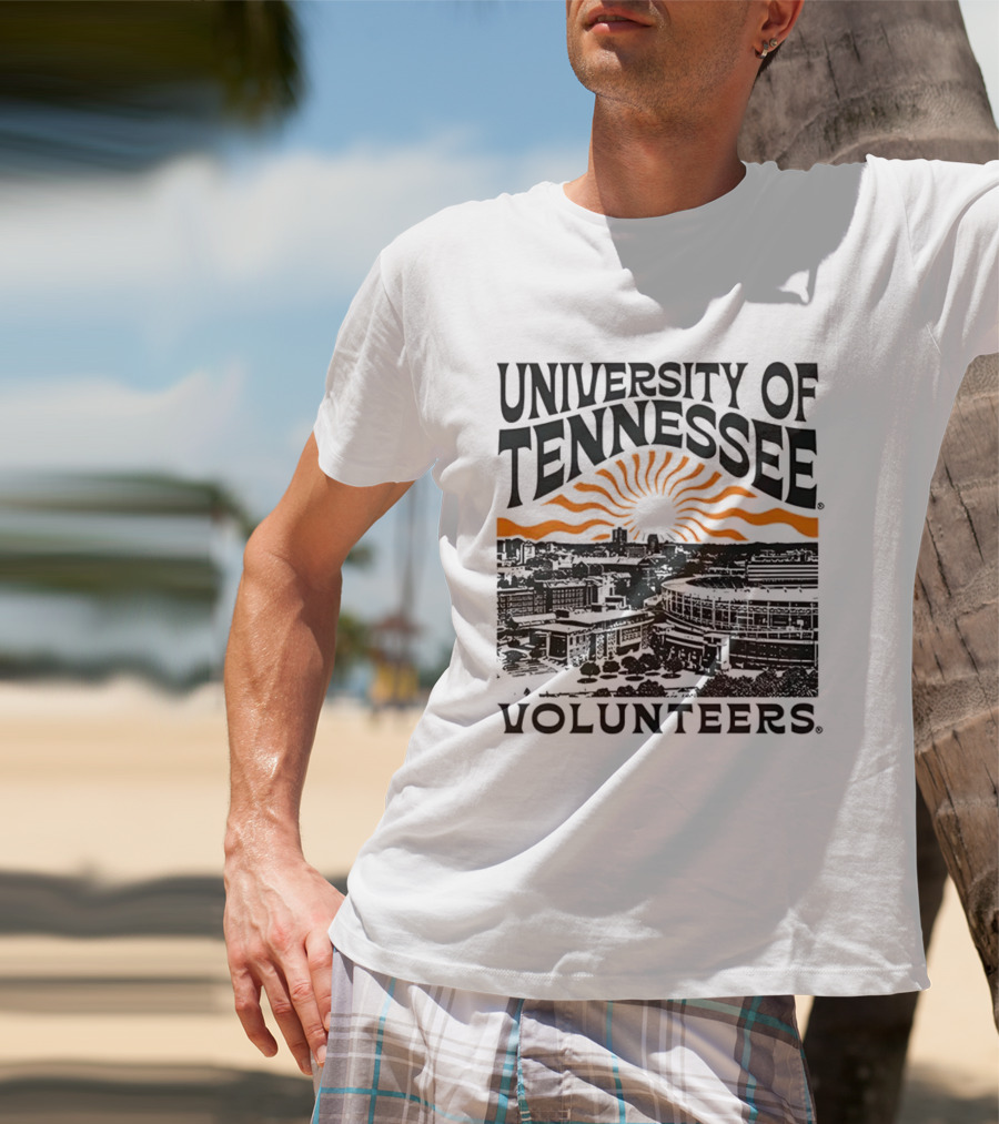 University Of Tennessee Volunteers Campus Sunburst T-Shirt