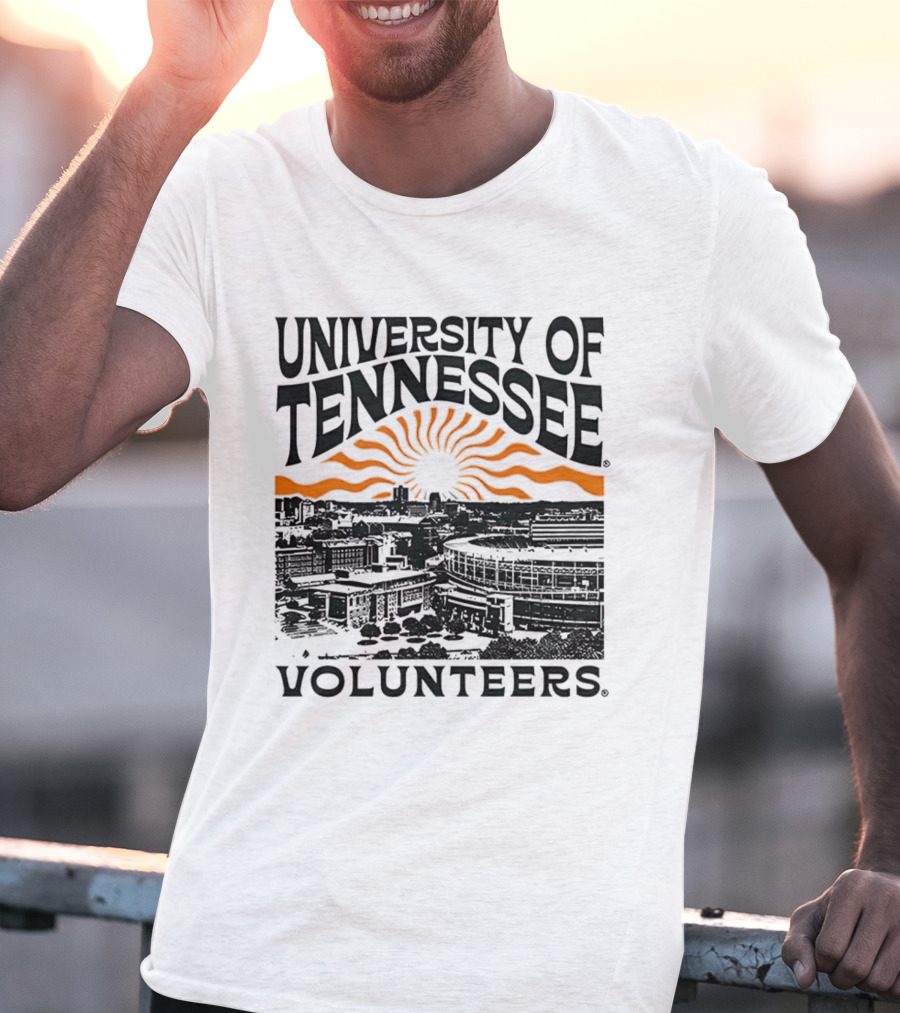University Of Tennessee Volunteers Campus Sunburst T-Shirt