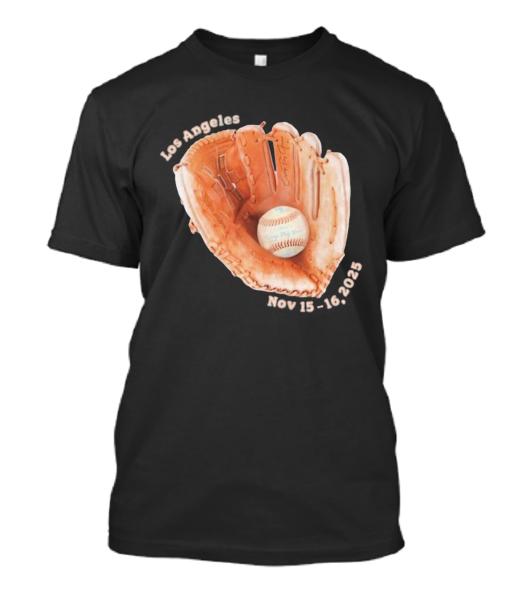 Camp Flog Gnaw Dodgers Stadium Nov 15 16 2025 Event Baseball Glove T-Shirt