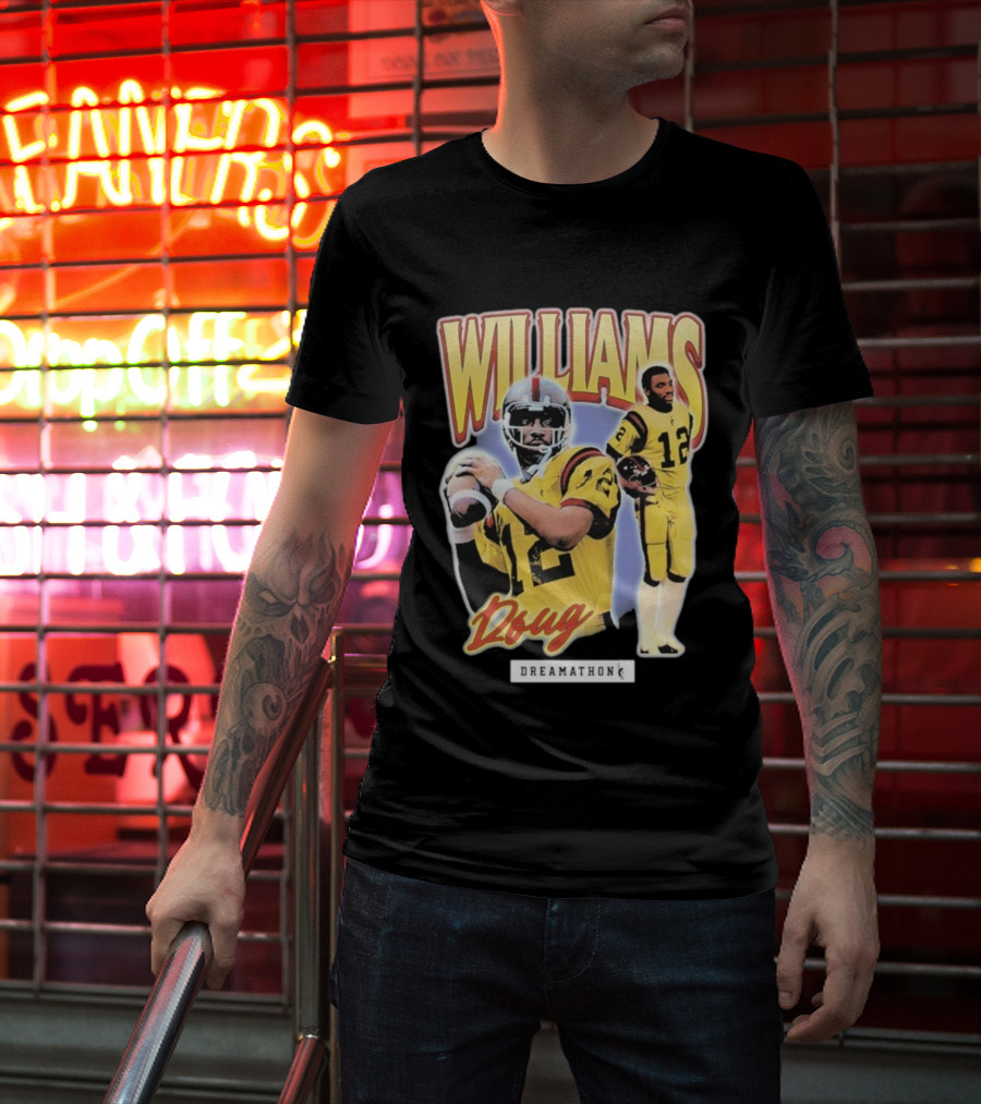 Doug Williams Number 12 Dreamathon Football Legends T-Shirt