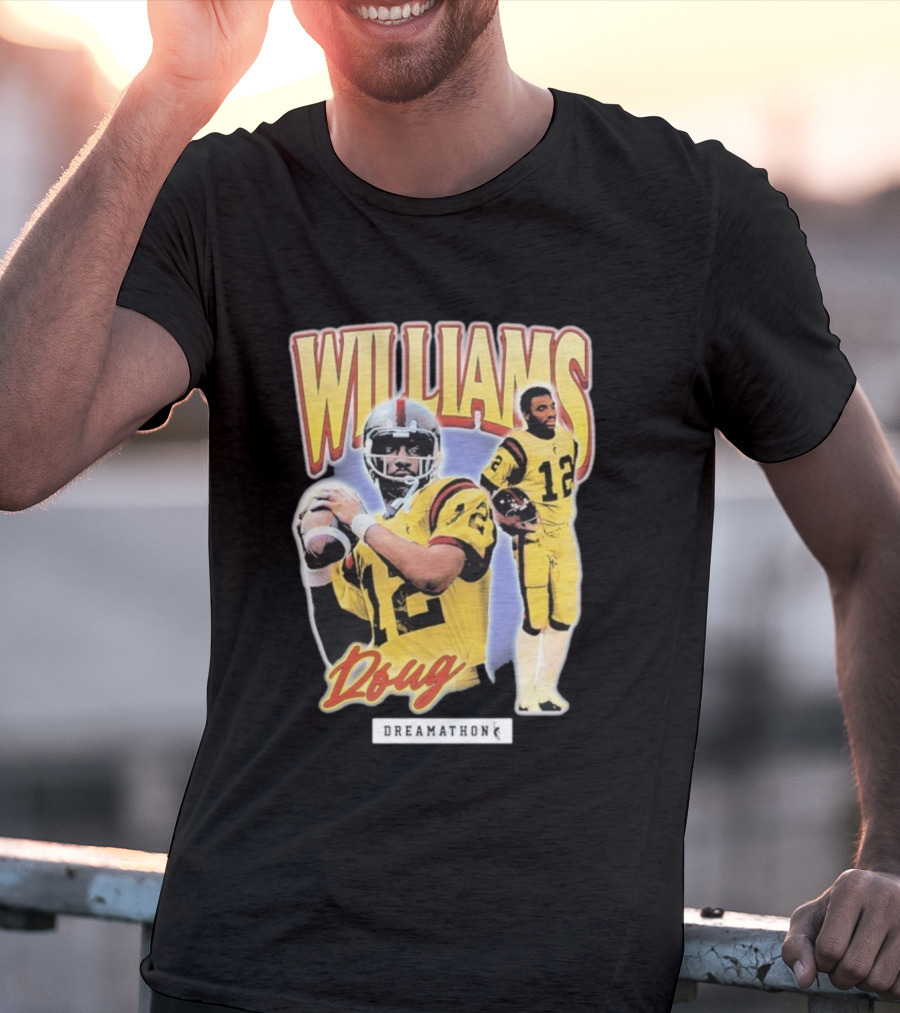 Doug Williams Number 12 Dreamathon Football Legends T-Shirt