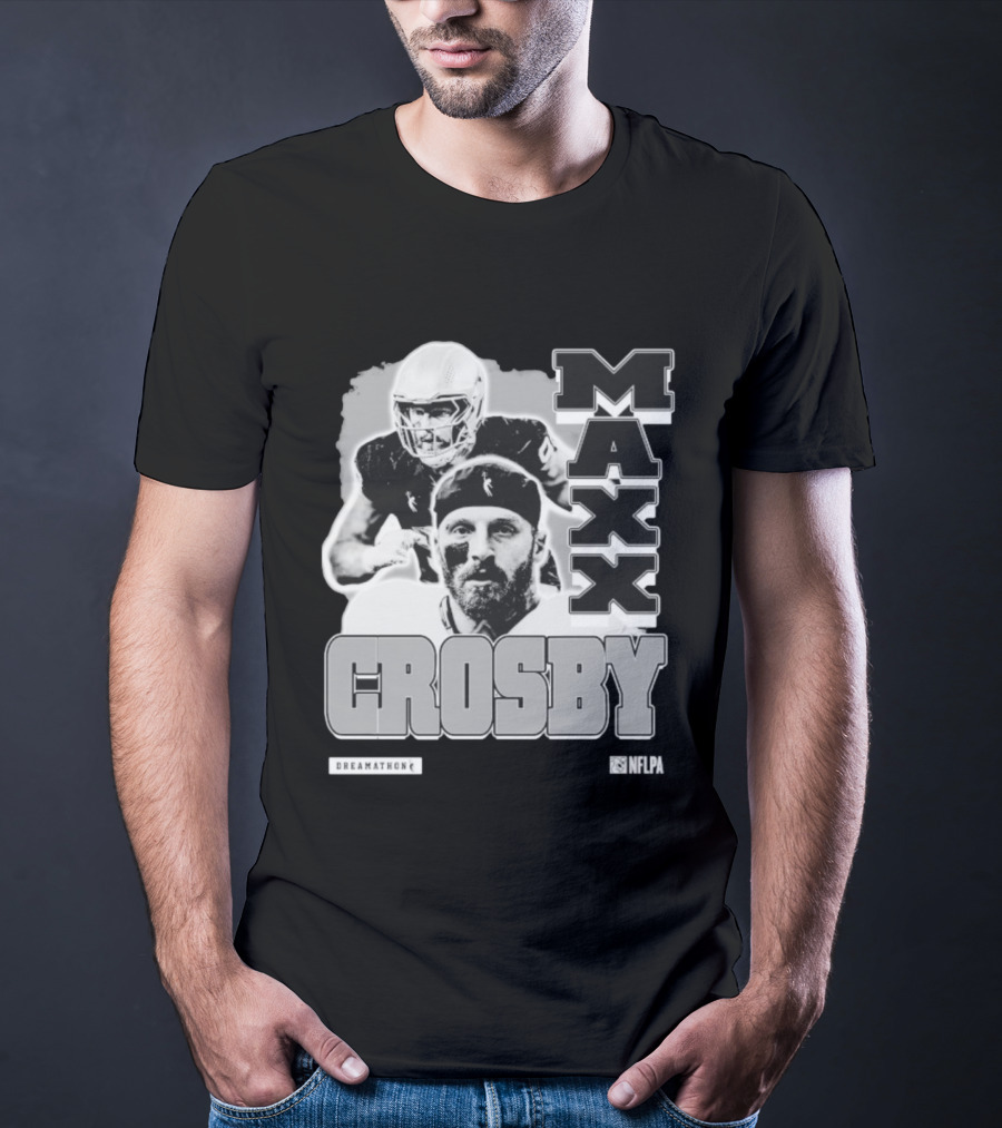 Maxx Crosby NFLPA Dreamathon Raiders Football Player Theme T-Shirt