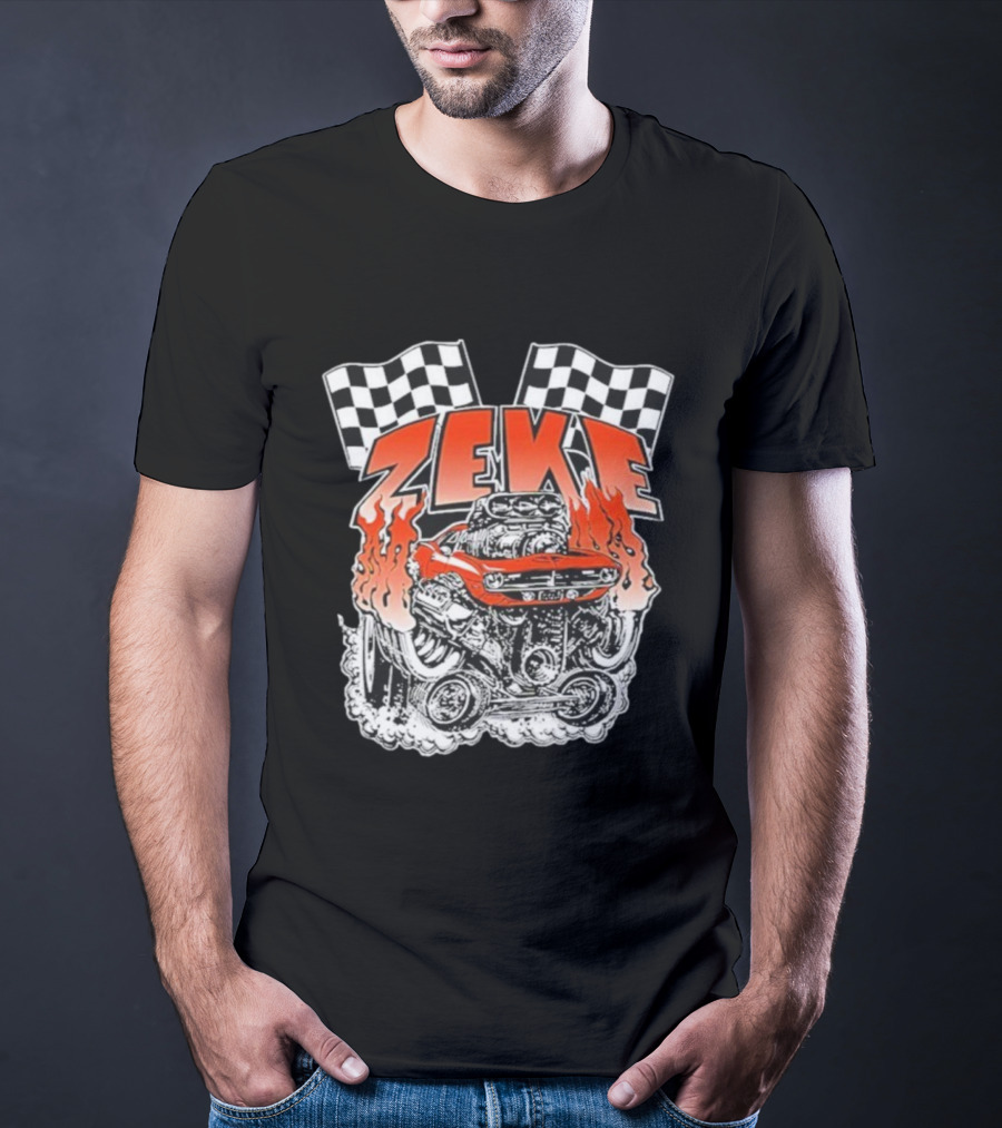 Zeke Band Hot Rod Flames Concert Black Bear Lodge Brisbane Nov 13th 2025 T-Shirt