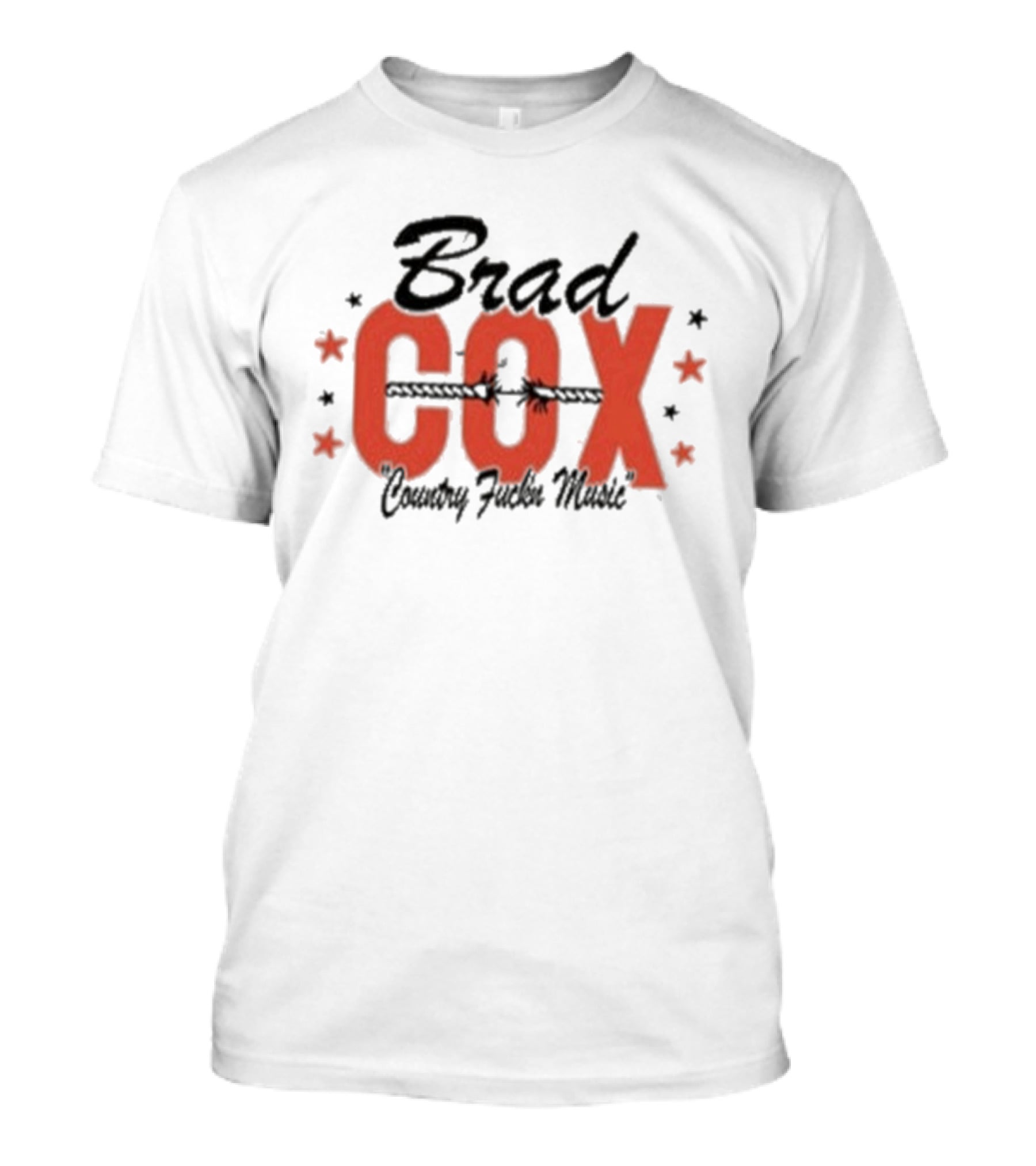 Brad Cox Country Fuckin Music Stars T-Shirt
