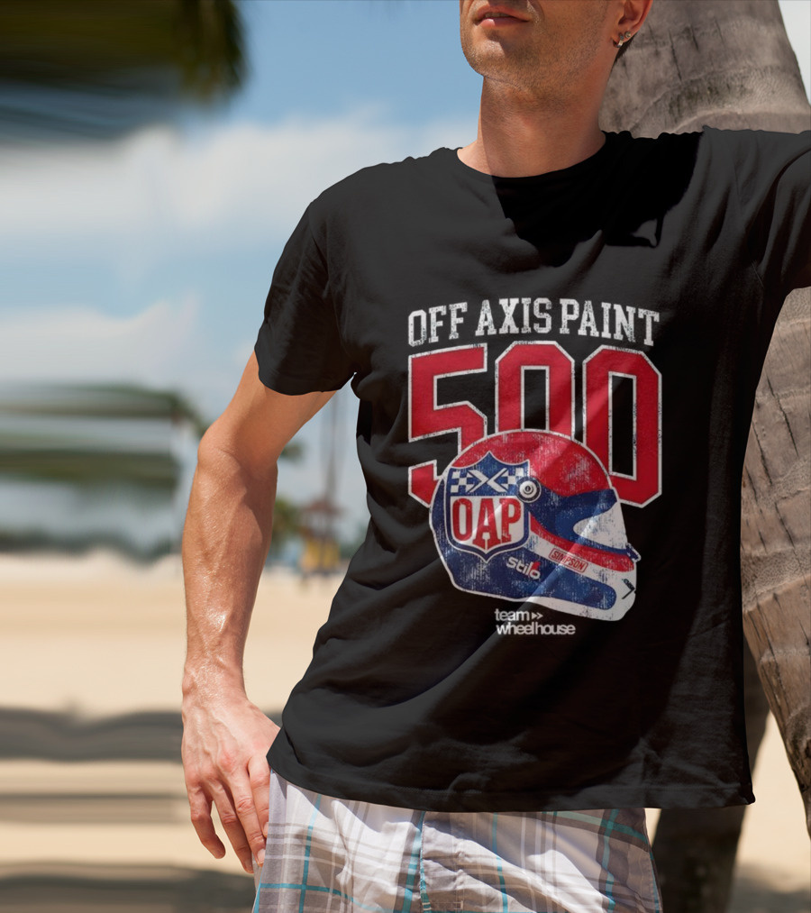 Off Axis Paint 500 OAP Helmet Stilo Simpson Racing T-Shirt