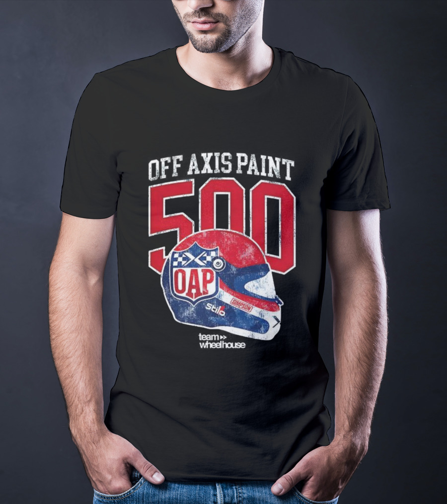 Off Axis Paint 500 OAP Helmet Stilo Simpson Racing T-Shirt