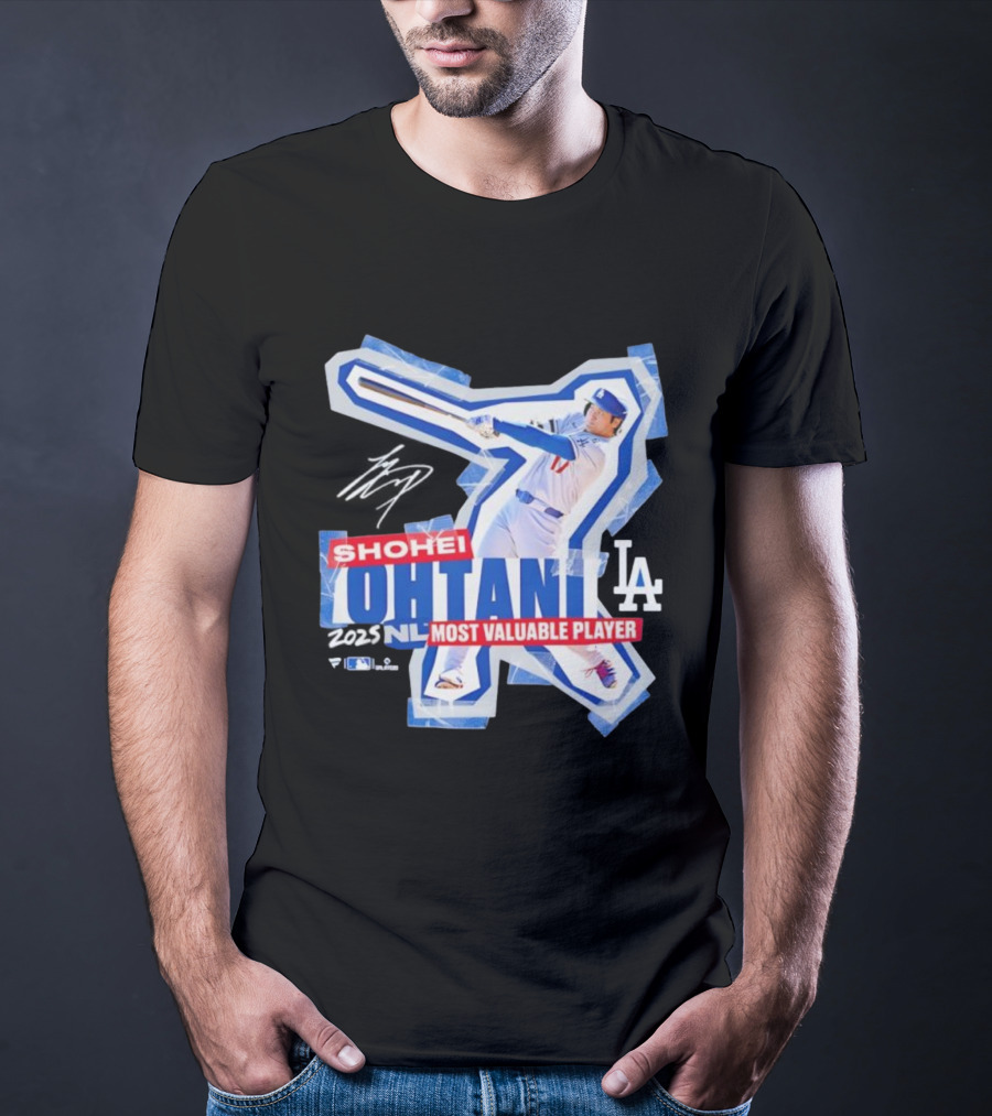 Shohei Ohtani LA Dodgers NL Most Valuable Player T-Shirt