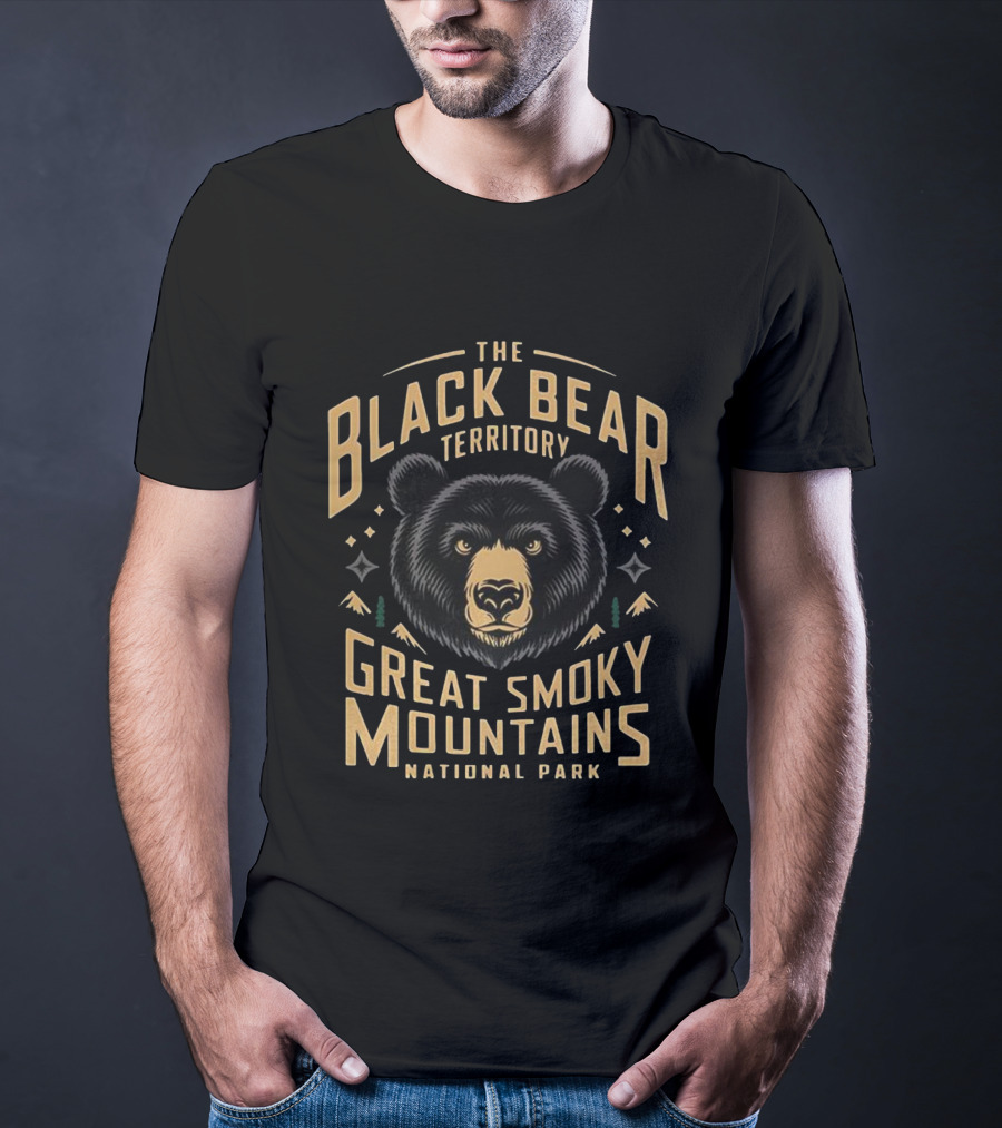 The Black Bear Territory Great Smoky Mountains National Park T-Shirt