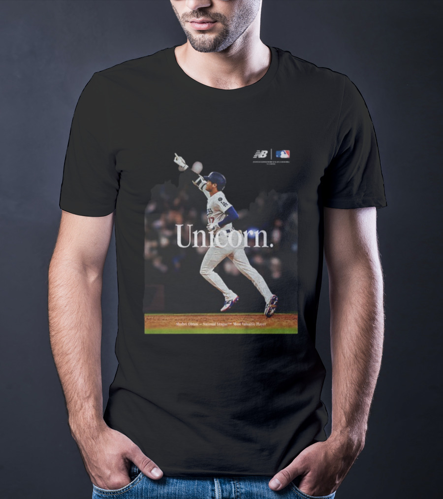 Shohei Ohtani Los Angeles Dodgers Unicorn 2025 National League Most Valuable Player MLB T-Shirt