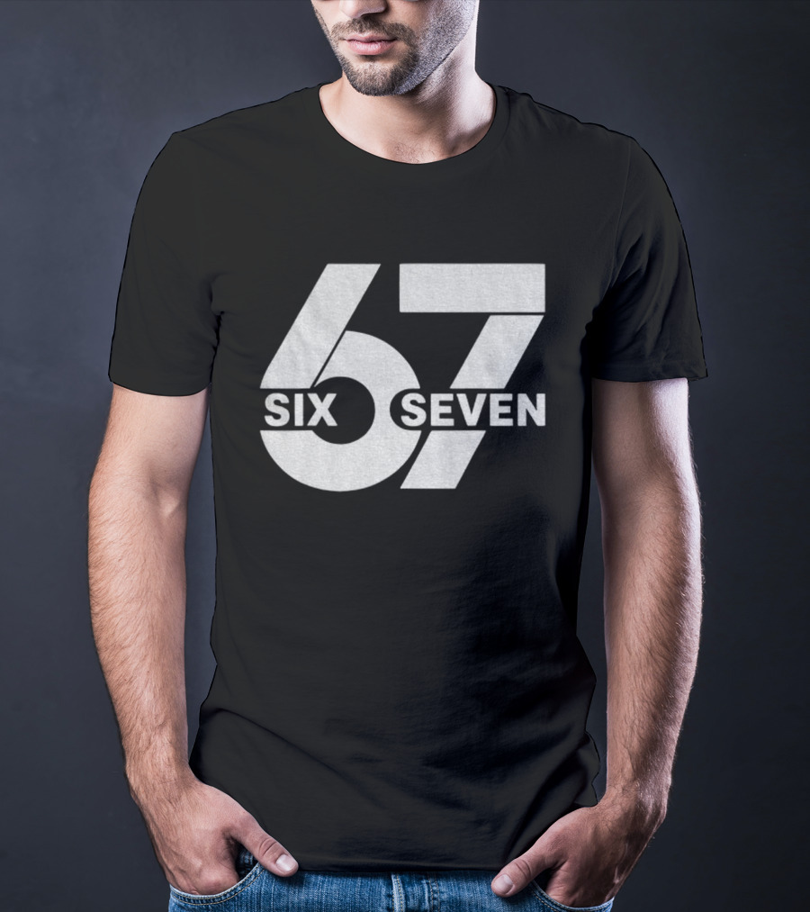 Six Seven 67 Meme Trendy Design T-Shirt