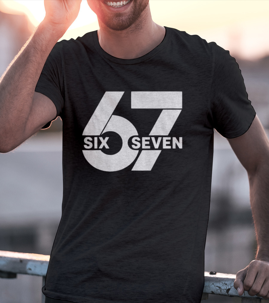 Six Seven 67 Meme Trendy Design T-Shirt
