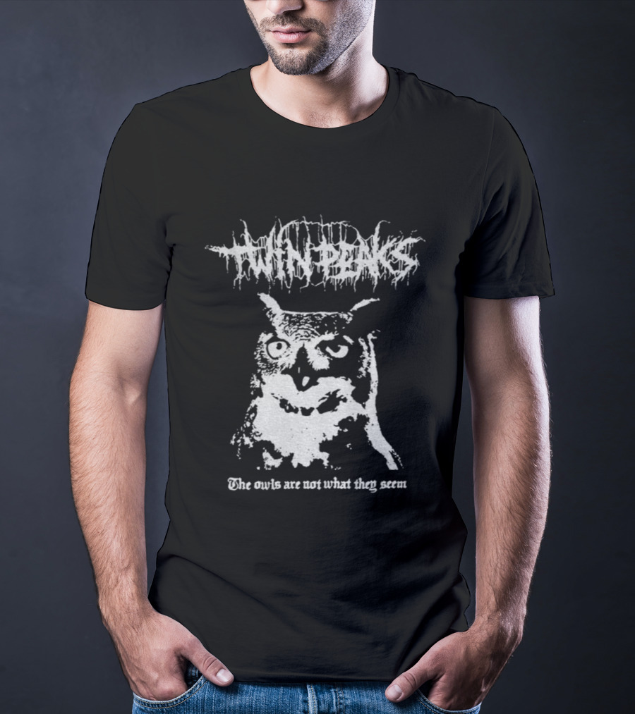 Twin Peaks The Owls Are Not What They Seem Mysterious Owl Graphic T-Shirt