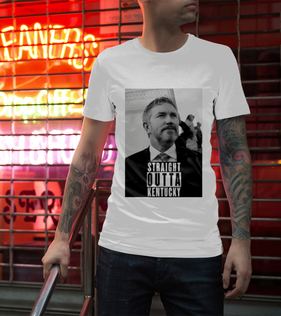 Straight Outta Kentucky Thomas Massie 2025 T-Shirt