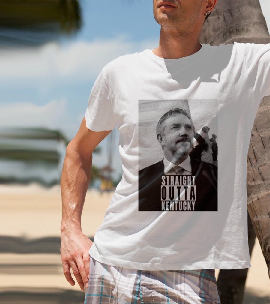 Straight Outta Kentucky Thomas Massie 2025 T-Shirt