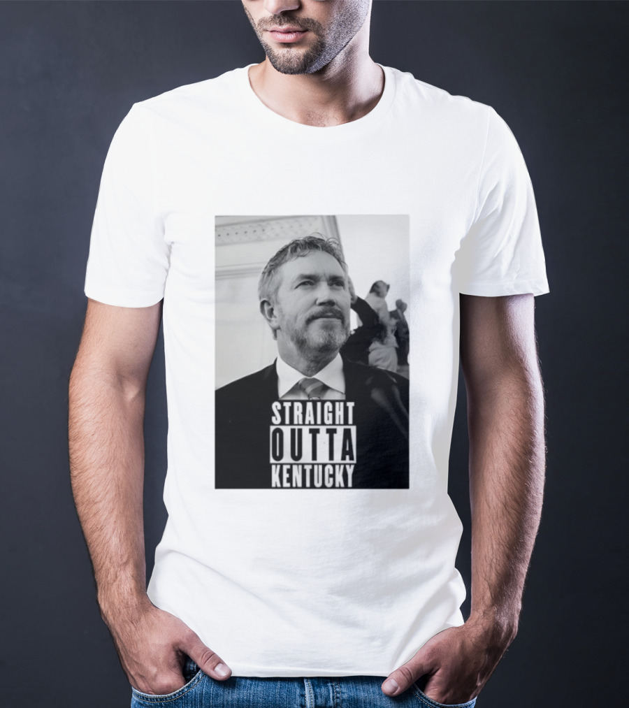 Straight Outta Kentucky Thomas Massie 2025 T-Shirt