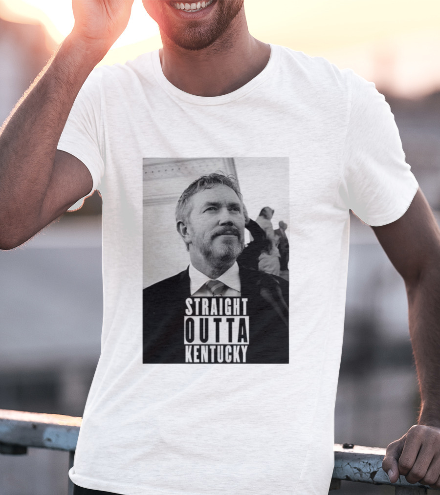Straight Outta Kentucky Thomas Massie 2025 T-Shirt
