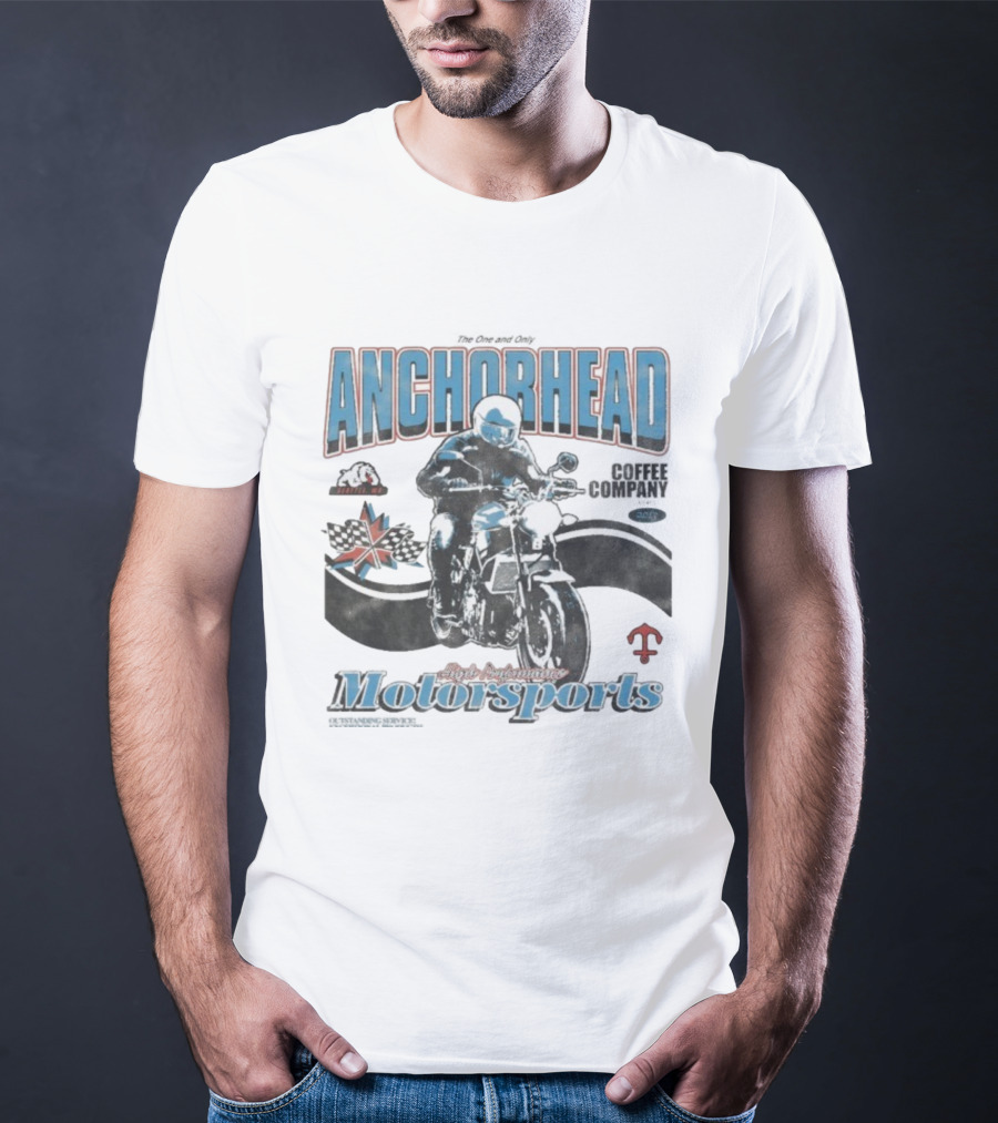 Anchorhead Motorsports High Performance Life The One And Only 2023 Racing Union Jack Checkered Flags T-Shirt