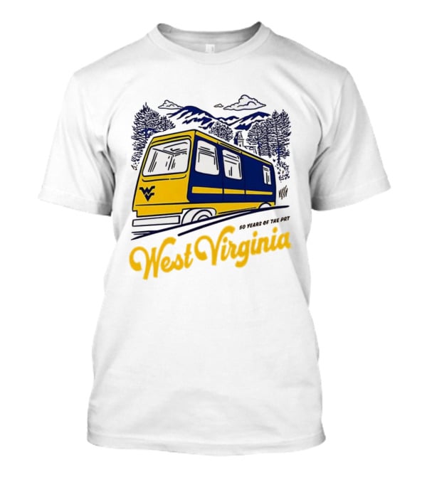 West Virginia 50 Years Of The PRT Anniversary Celebration T-Shirt