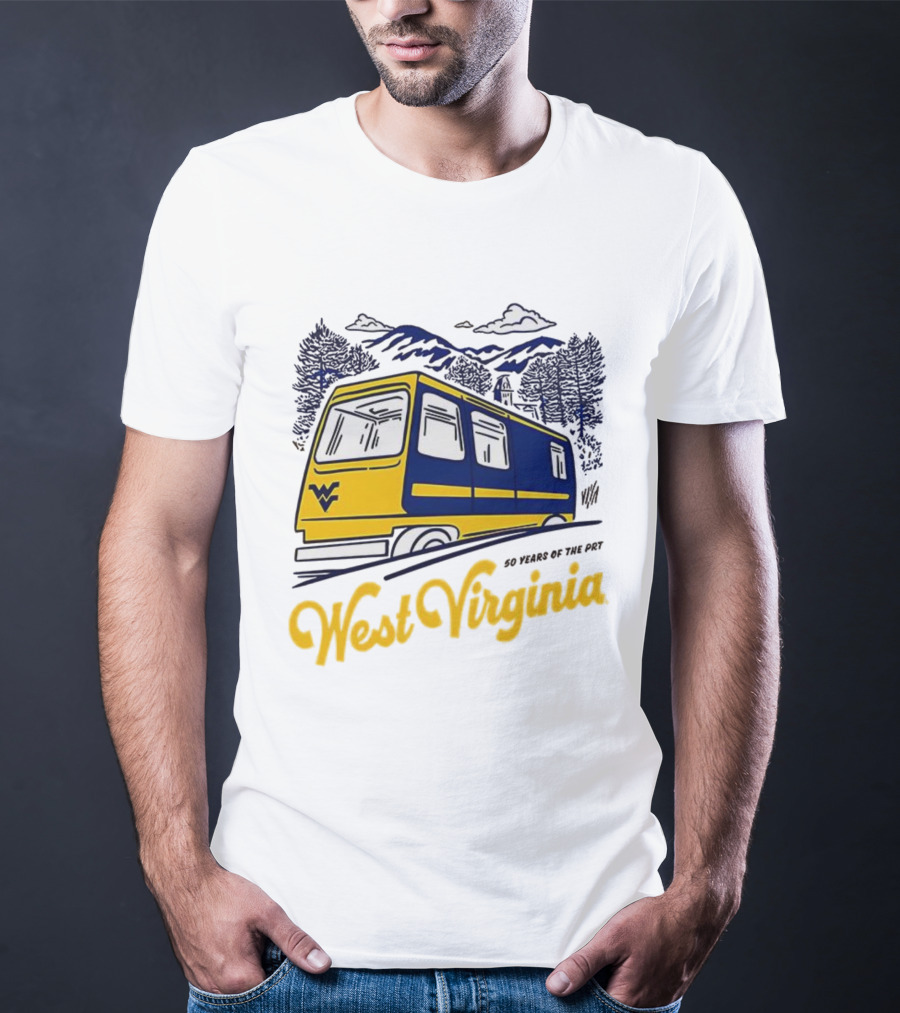 West Virginia 50 Years Of The PRT Anniversary Celebration T-Shirt