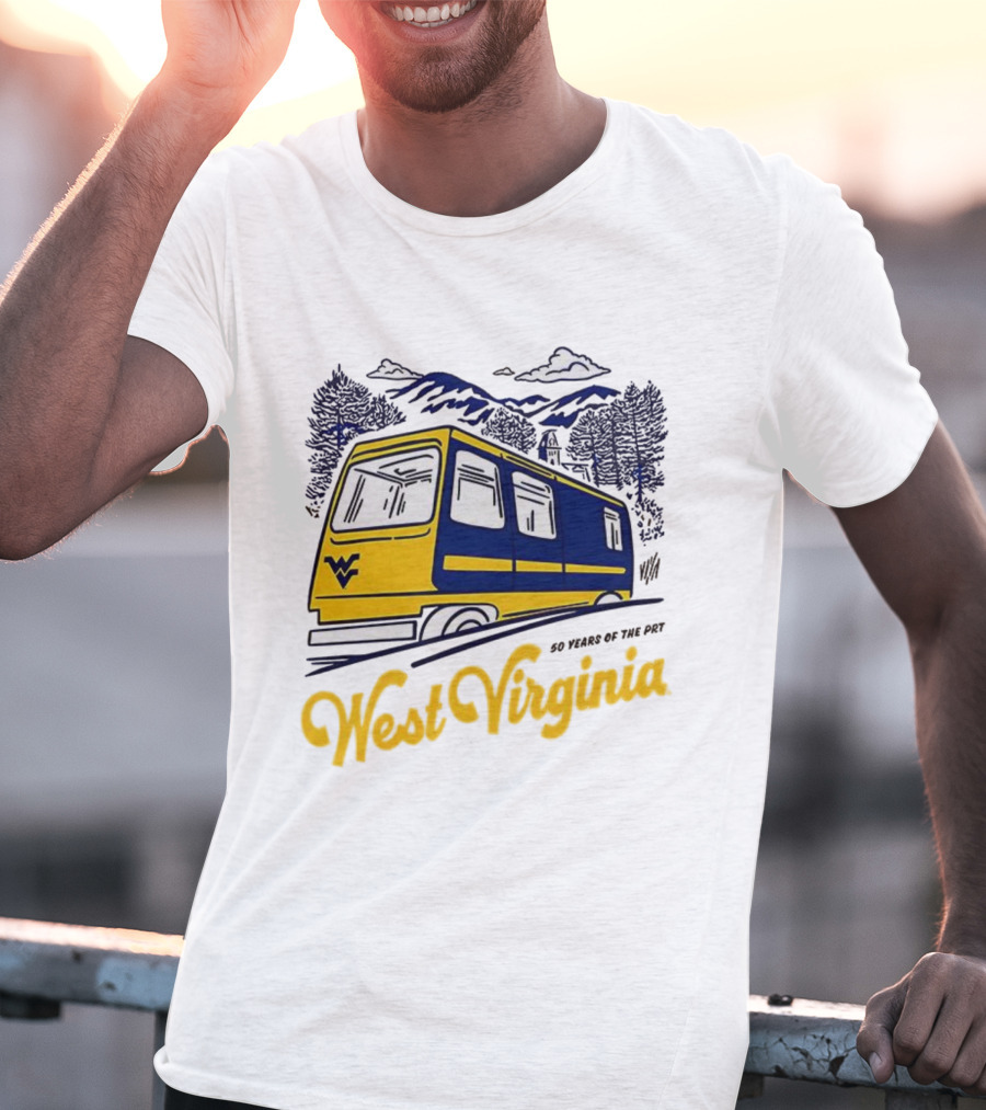 West Virginia 50 Years Of The PRT Anniversary Celebration T-Shirt
