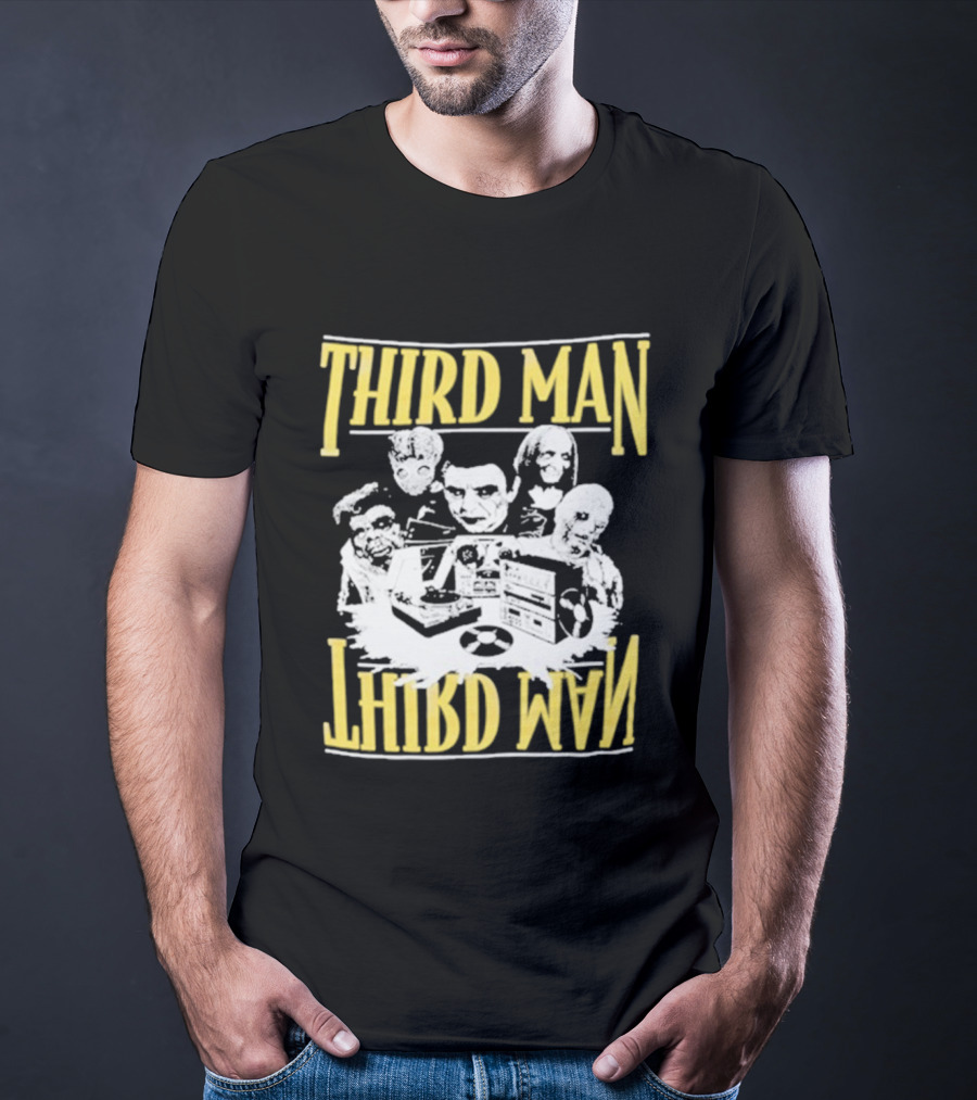 Third Man Records Creepy Mash Up T-Shirt