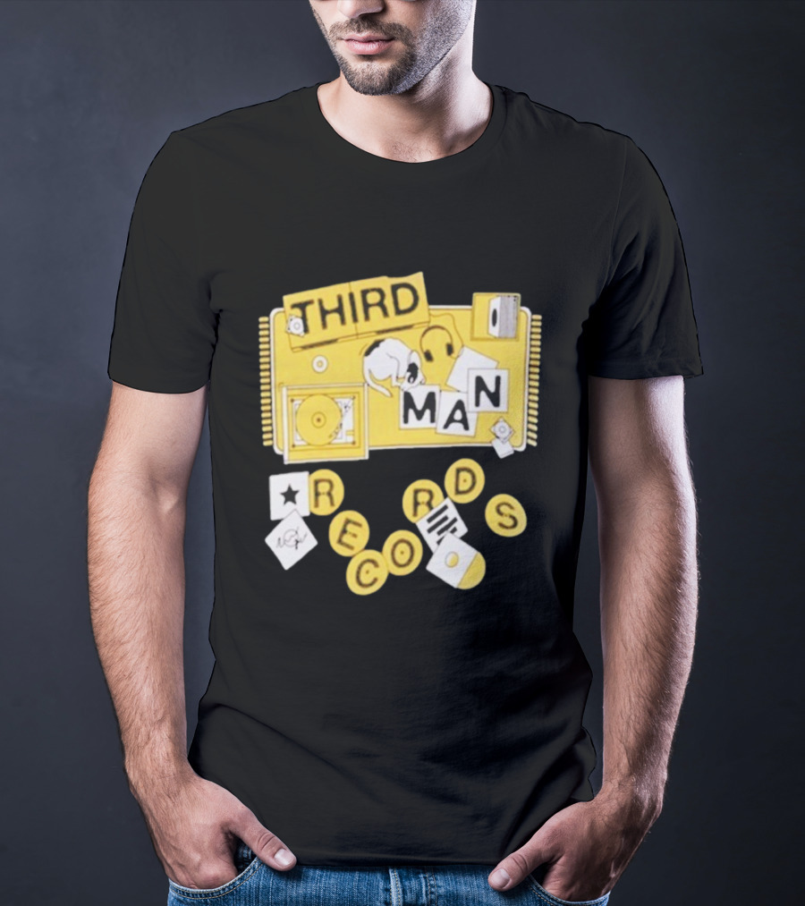 Third Man Records Third Man Rainy Day Records T-Shirt